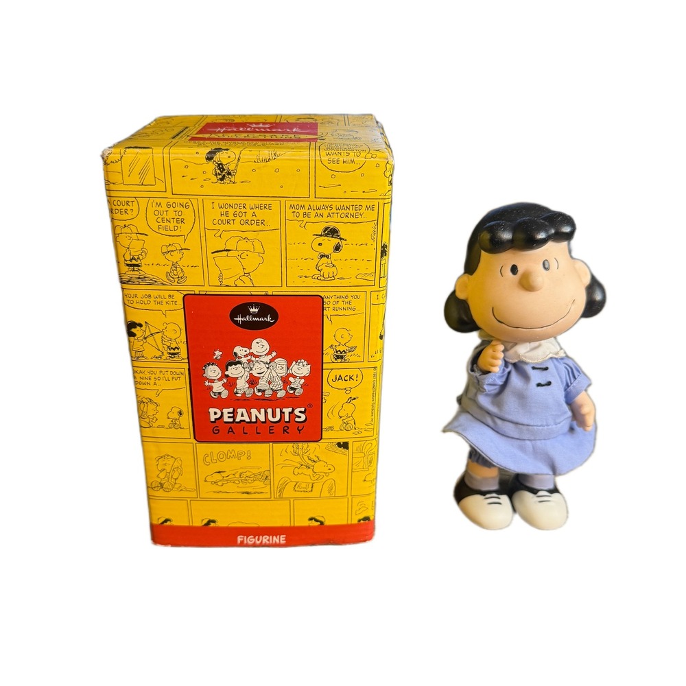 Hallmark Peanuts Gallery Lucy Van Pelt Limited Edition Figurine Boxed